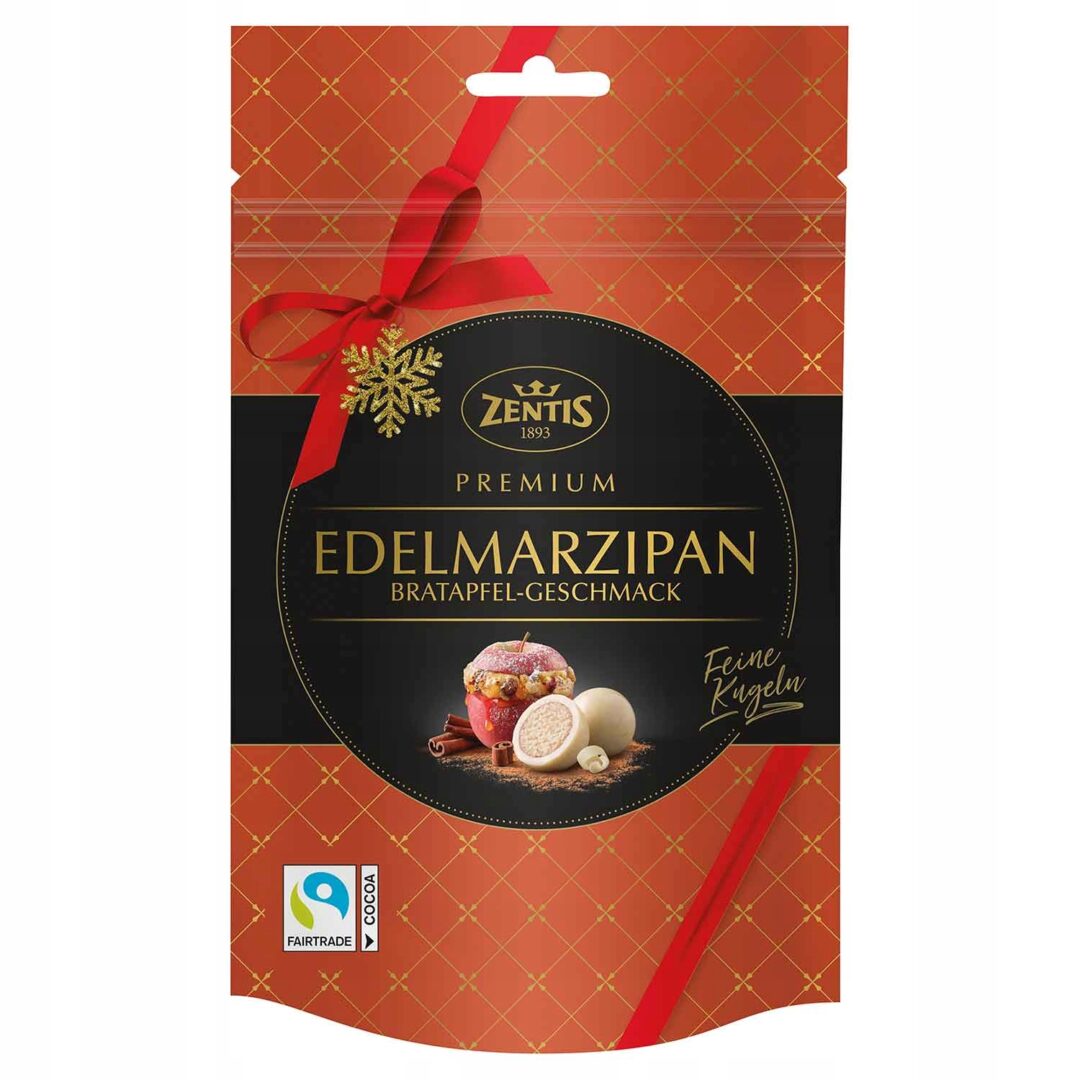 Zentis Premium Edelmarzipan Bratapfel-Geschmack 90g
