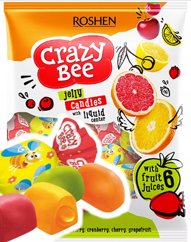Roshen Crazy Bee Fruity 1kg