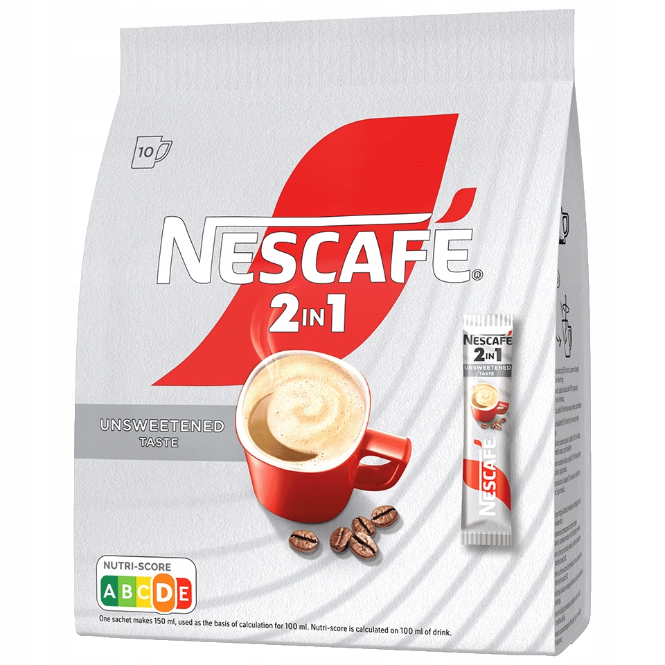 Nescafe 2w1 Bez Cukru 8g x 10szt
