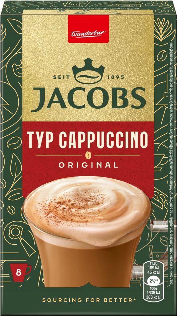 Jacobs Typ Cappuccino Original 11,6g x 8 szt