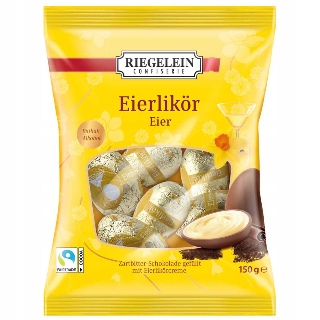 Riegelein Jajka Czekoladowe z Ajerkoniakiem 150g