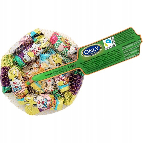 Only Mini Zajączki z Czekolady 84g