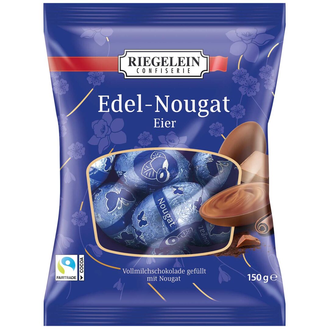 Riegelein Jajka Czekoladowe z Nugatem 150g