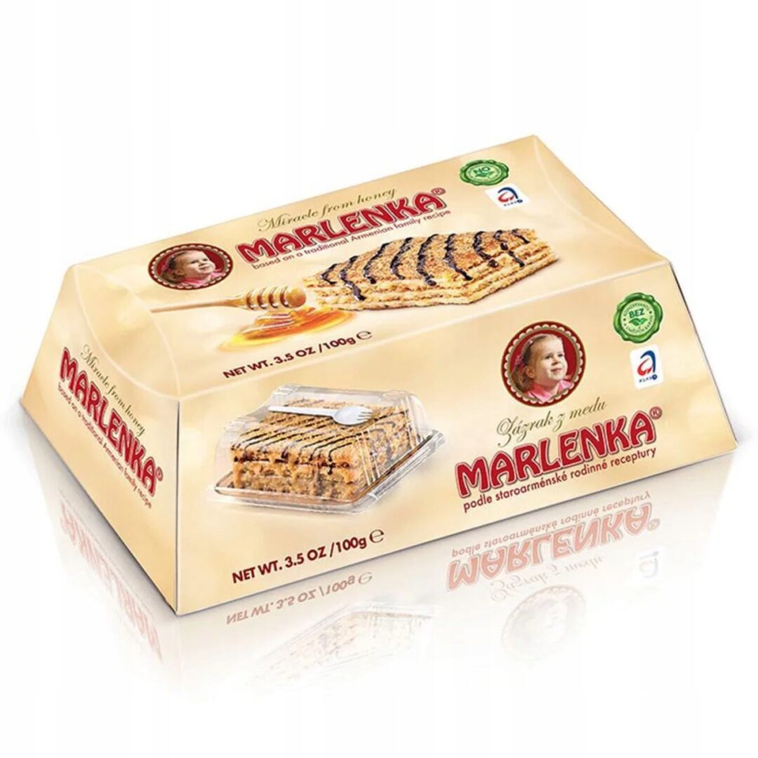 Marlenka Tort Miodowo Orzechowy 100g
