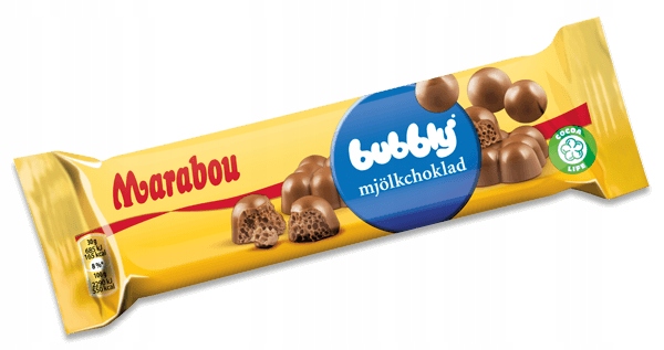 Marabou Bubbly Mjolkchoklad 60g