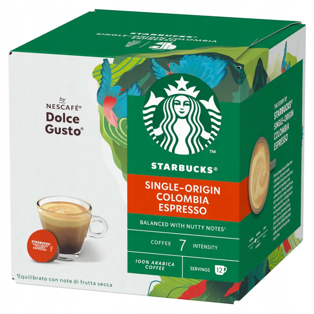 Dolce Gusto Single-Orgin Colombia Espresso 12 Kapsułek