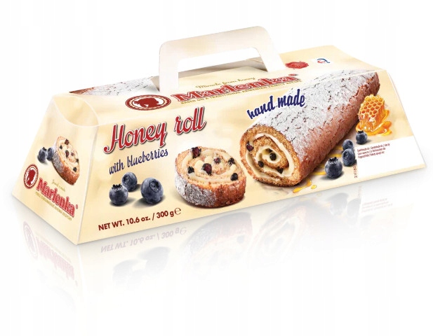Marlenka Honey roll with Blueberries 300g