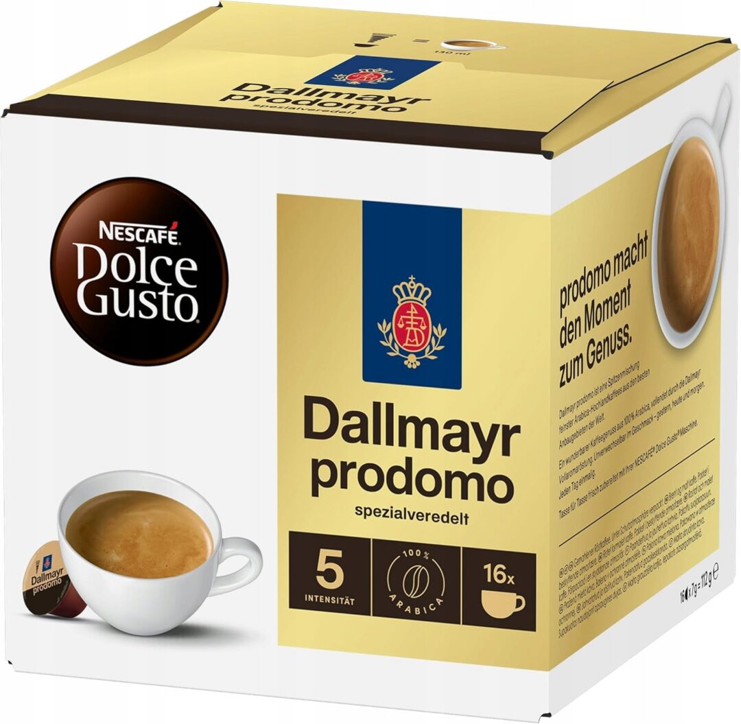 Dolce Gusto Dallmayr Prodomo 16 Kapsułek