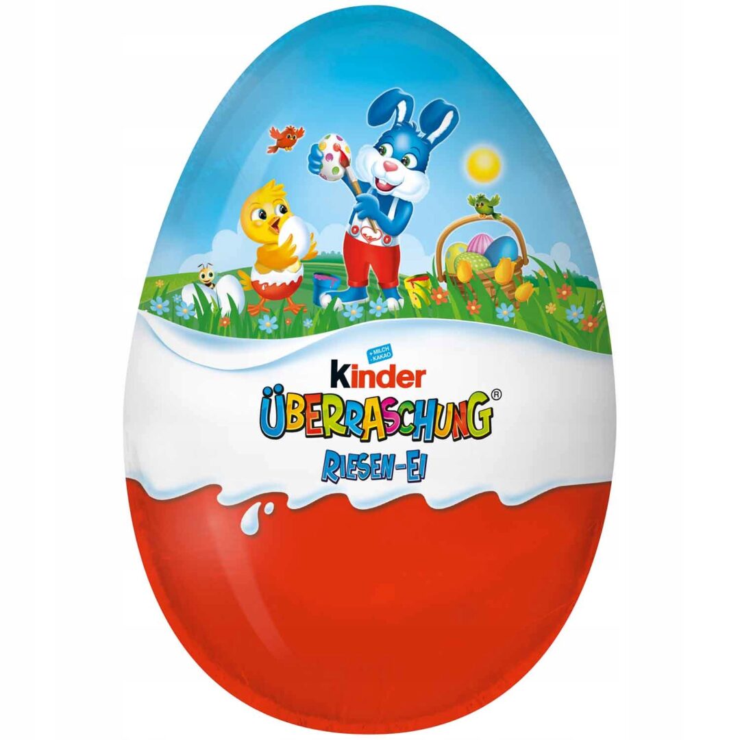 Kinder Jajko Niespodzianka XXL Wielkanocne 220g