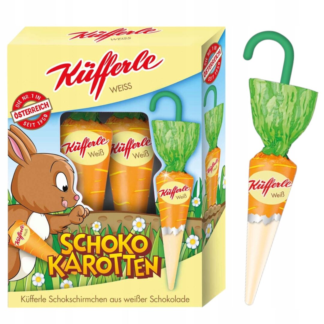 Küfferle Marchewki z Białej Czekolady 54g