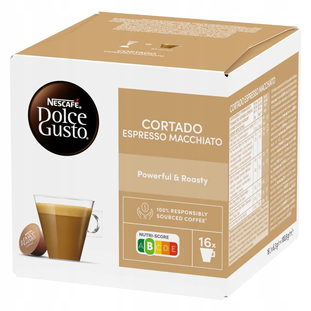 Dolce Gusto Cortado Espresso Macchiato 16 Kapsułek