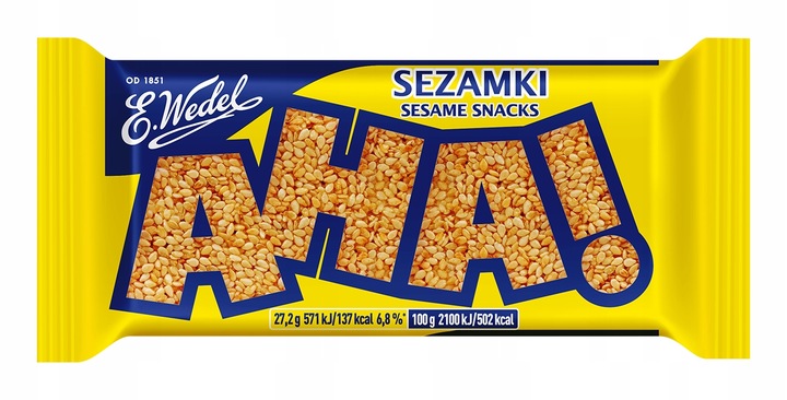 E.Wedel Sezamki AHA! 27,2g