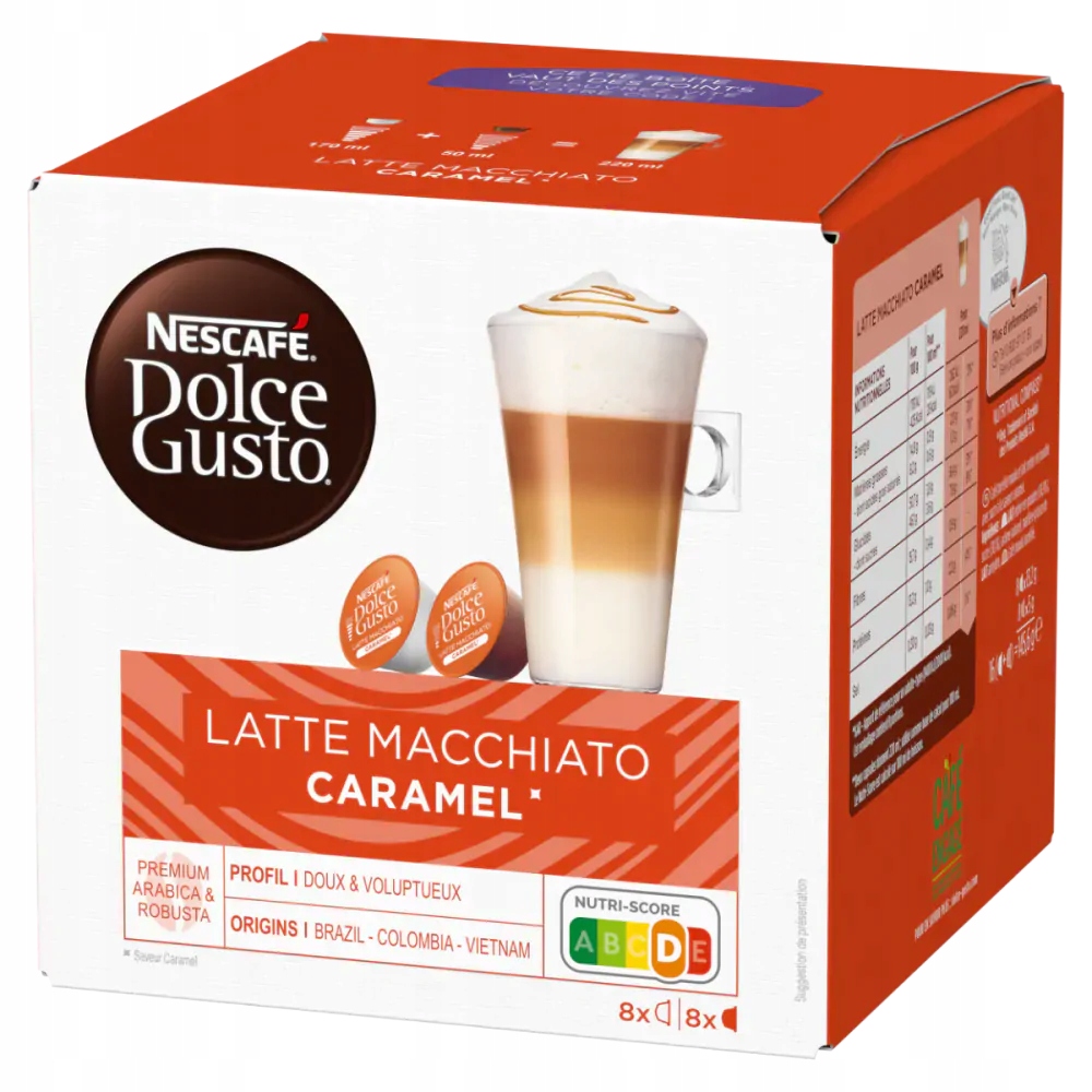 Dolce Gusto Latte Macchiato Caramel 16 Kapsułek