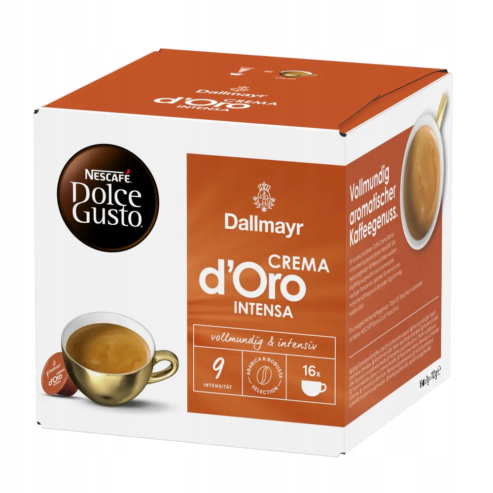 Dolce Gusto Dallmayr Crema d'Oro Intensa 16 Kapsułek