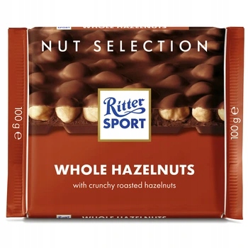 Ritter Sport Whole Hazelnuts 100g
