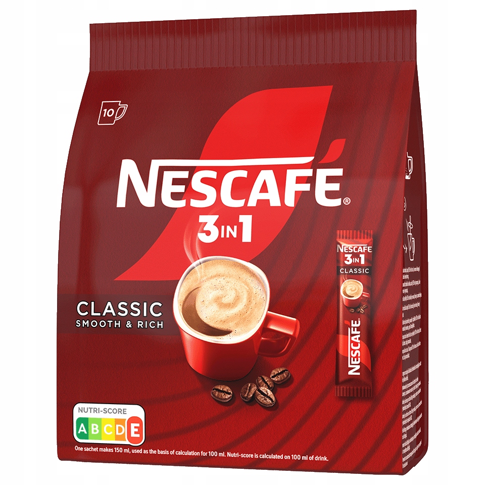 Nescafe 3w1 Classic 16,5g x 10szt