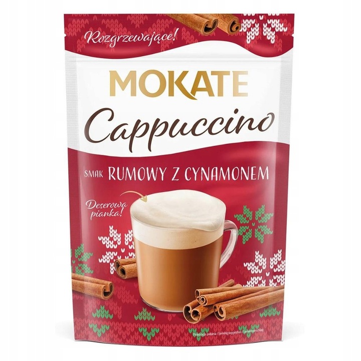 Mokate Cappuccino Rum z Cynamonem 110g