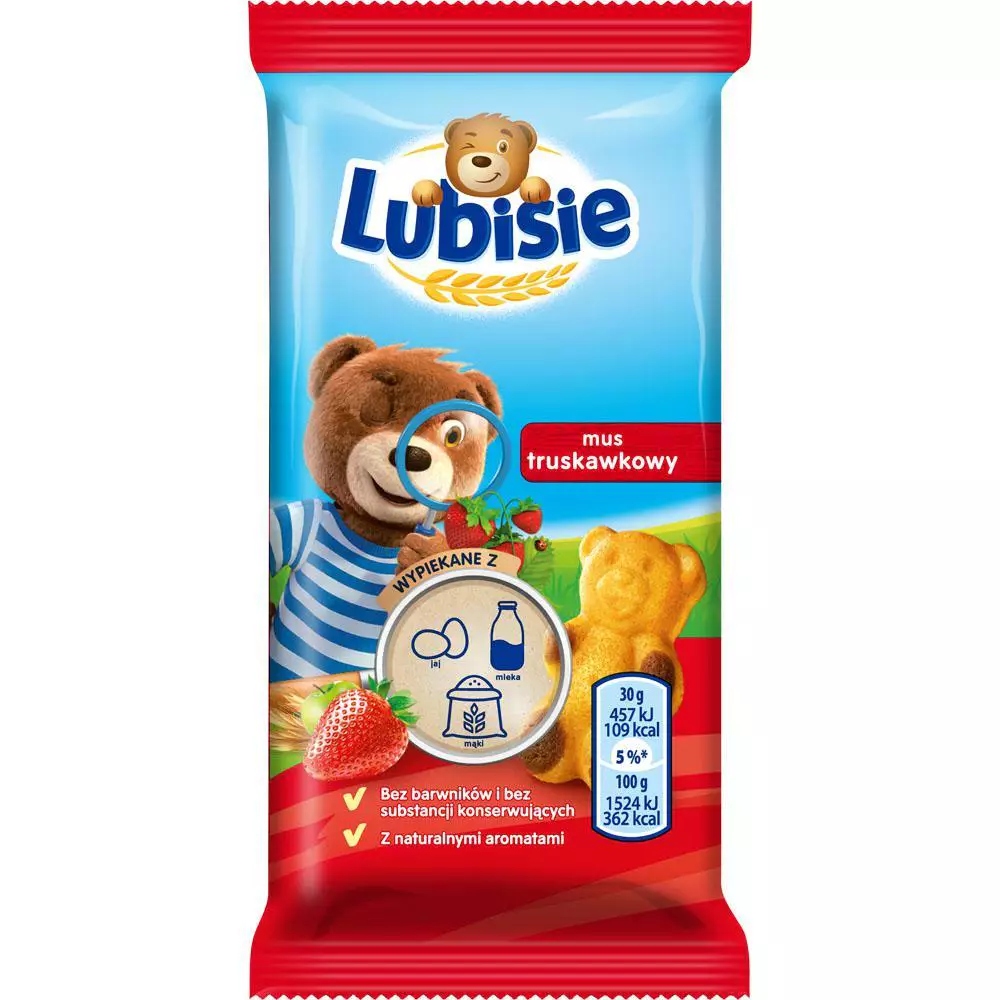 Lubisie Lubiś Truskawkowy 30g