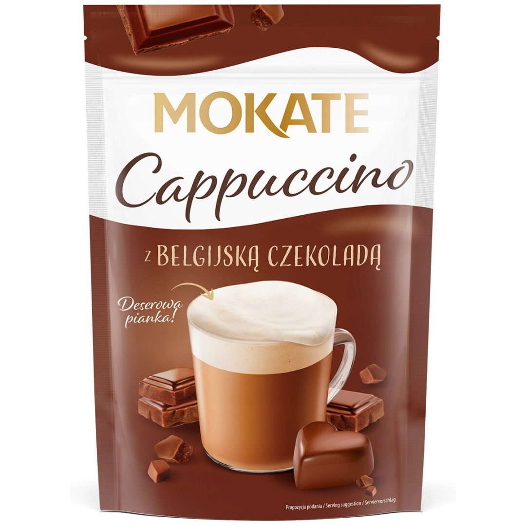 Mokate Cappuccino z Belgijską Czekoladą 110g