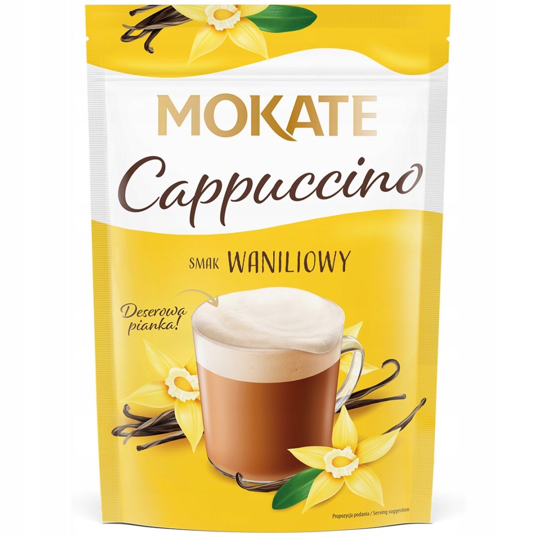 Mokate Cappuccino Waniliowe 110g