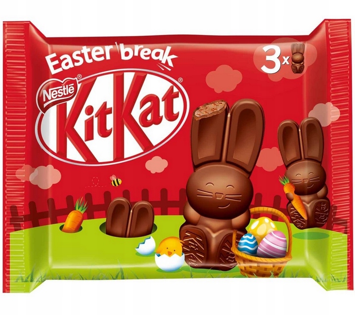KitKat Easter Break Zajączki 3szt x 29g