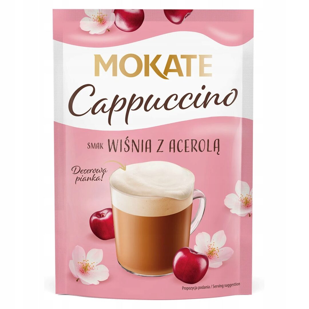 Mokate Cappuccino Wiśnią z Acerolą 40g