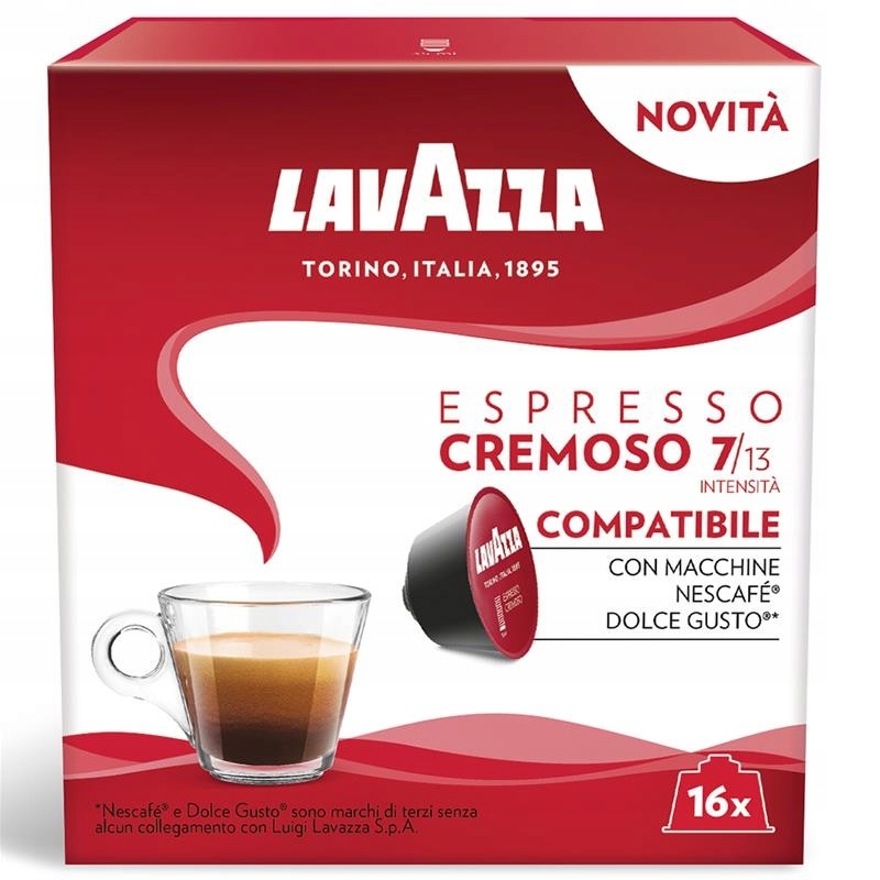 Lavazza Espresso Cremoso 16 Kapsułek