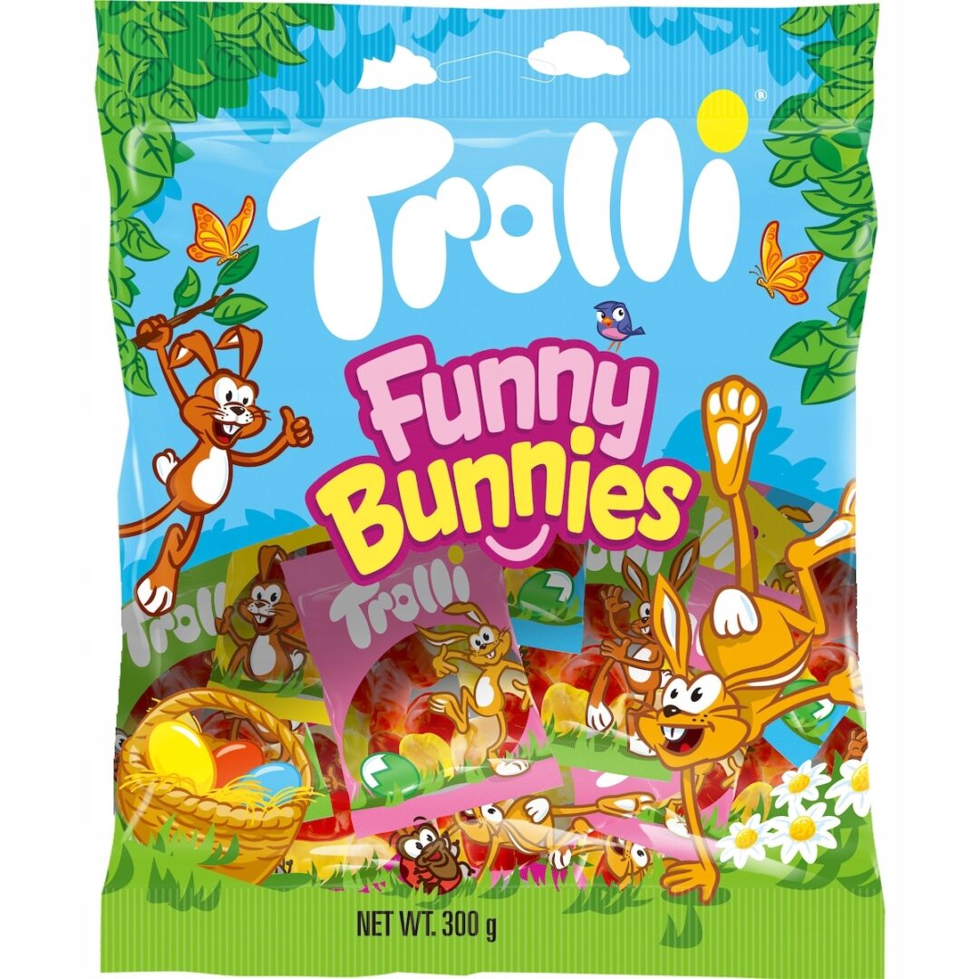 Trolli Funny Bunnies Minis 15szt 300g