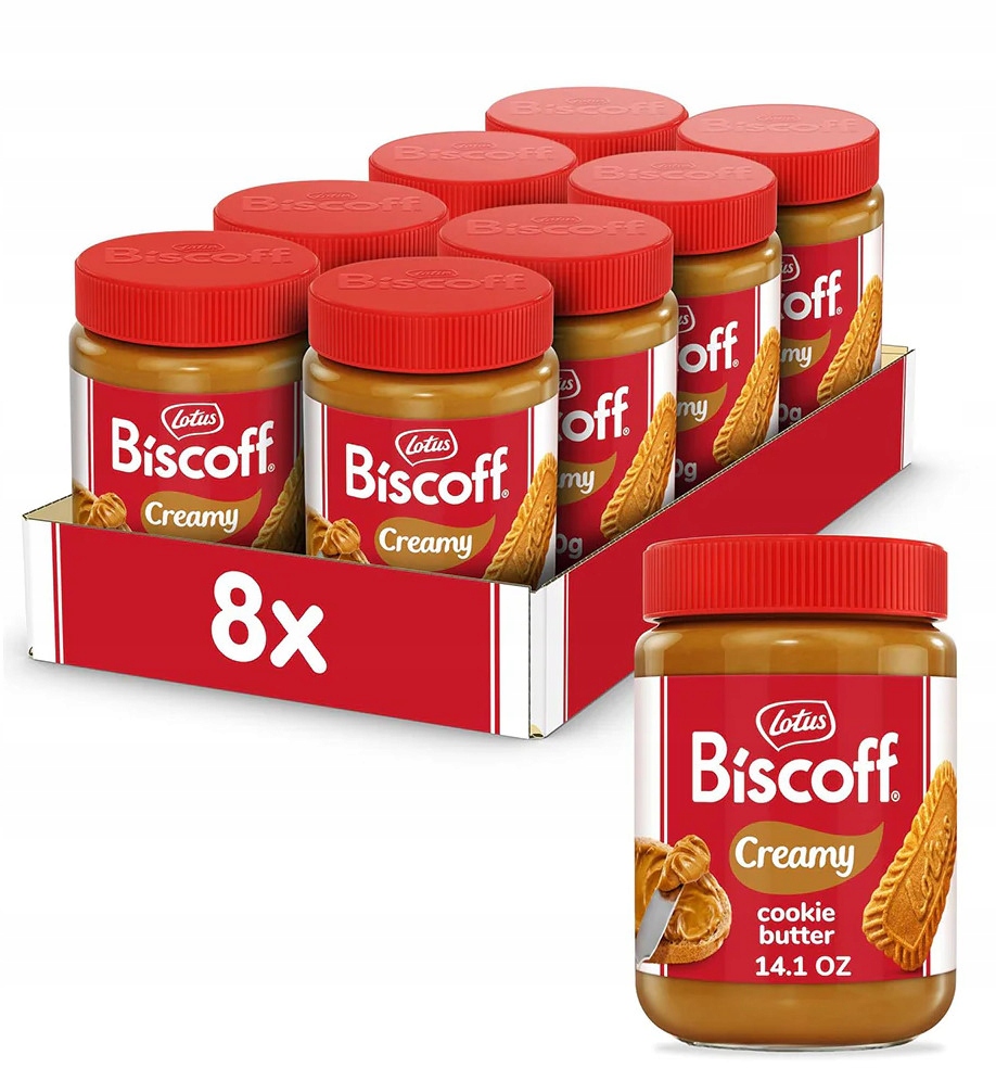 Lotus Biscoff Creamy Spread 400g x 8szt