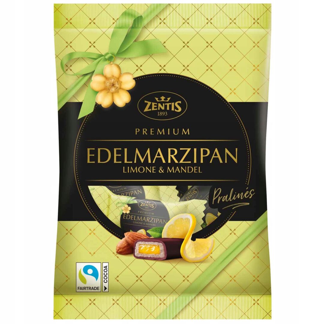 Zentis Cukierki Marcepanowe Limonkowo-Migdałowe 5szt x 20g