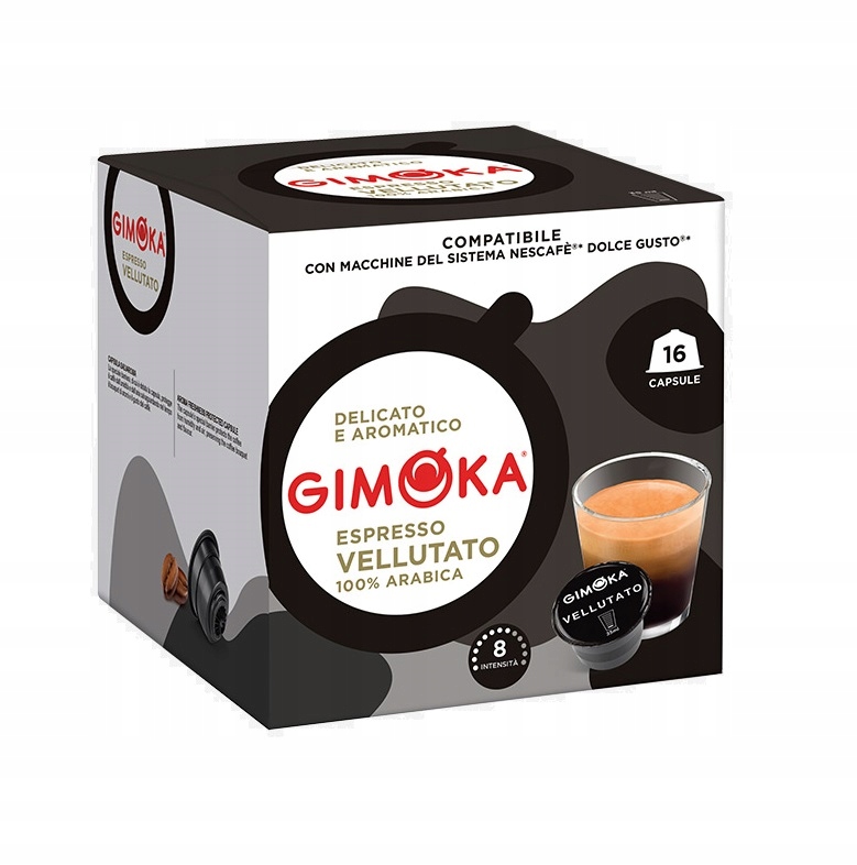 Dolce Gusto Gimoka Espresso Vellutato 16 Kapsułek