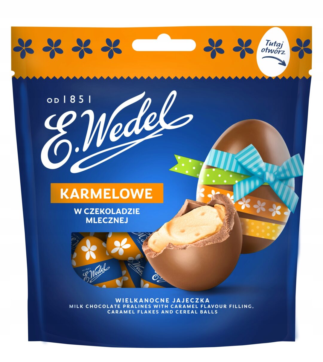 E.Wedel Karmelowe Jajeczka 104g