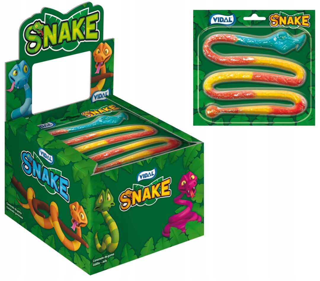 Vidal Snake Jelly 66g x 11szt