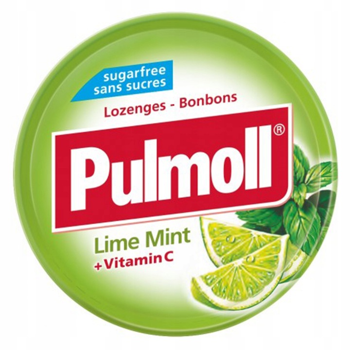 Pulmoll Lime Mint Sugar Free 45g