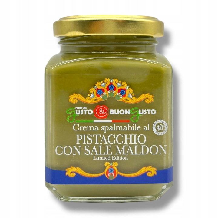 Gusto & Buon Gusto Pistacchio Con Sale Maldon 200g