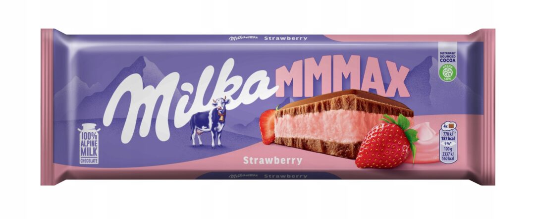 Milka MMMax Strawberry 300g