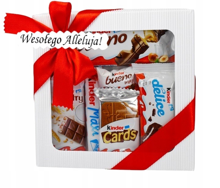 Box Słodyczy Kinder Wielkanoc