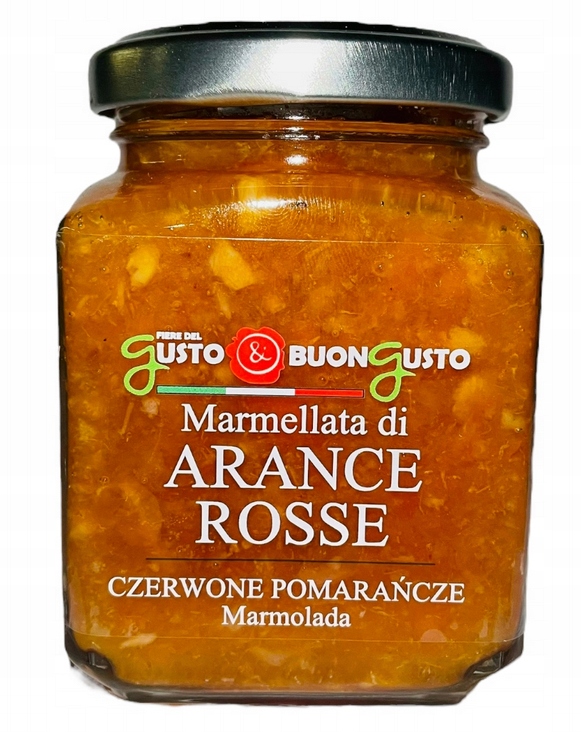 Gusto & Buon Gusto Marmolada z Czerwonych Pomarańczy 250g