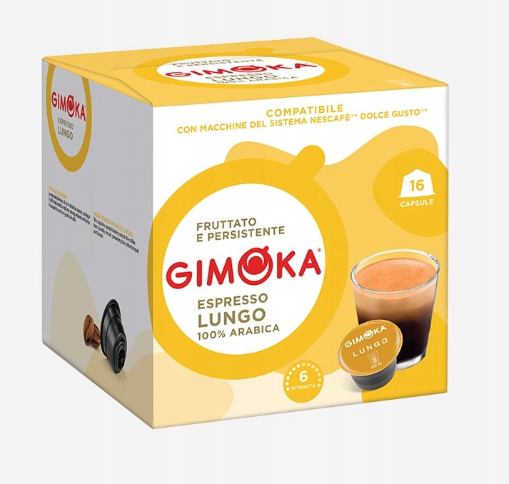 Dolce Gusto Gimoka Espresso Lungo 16 Kapsułek