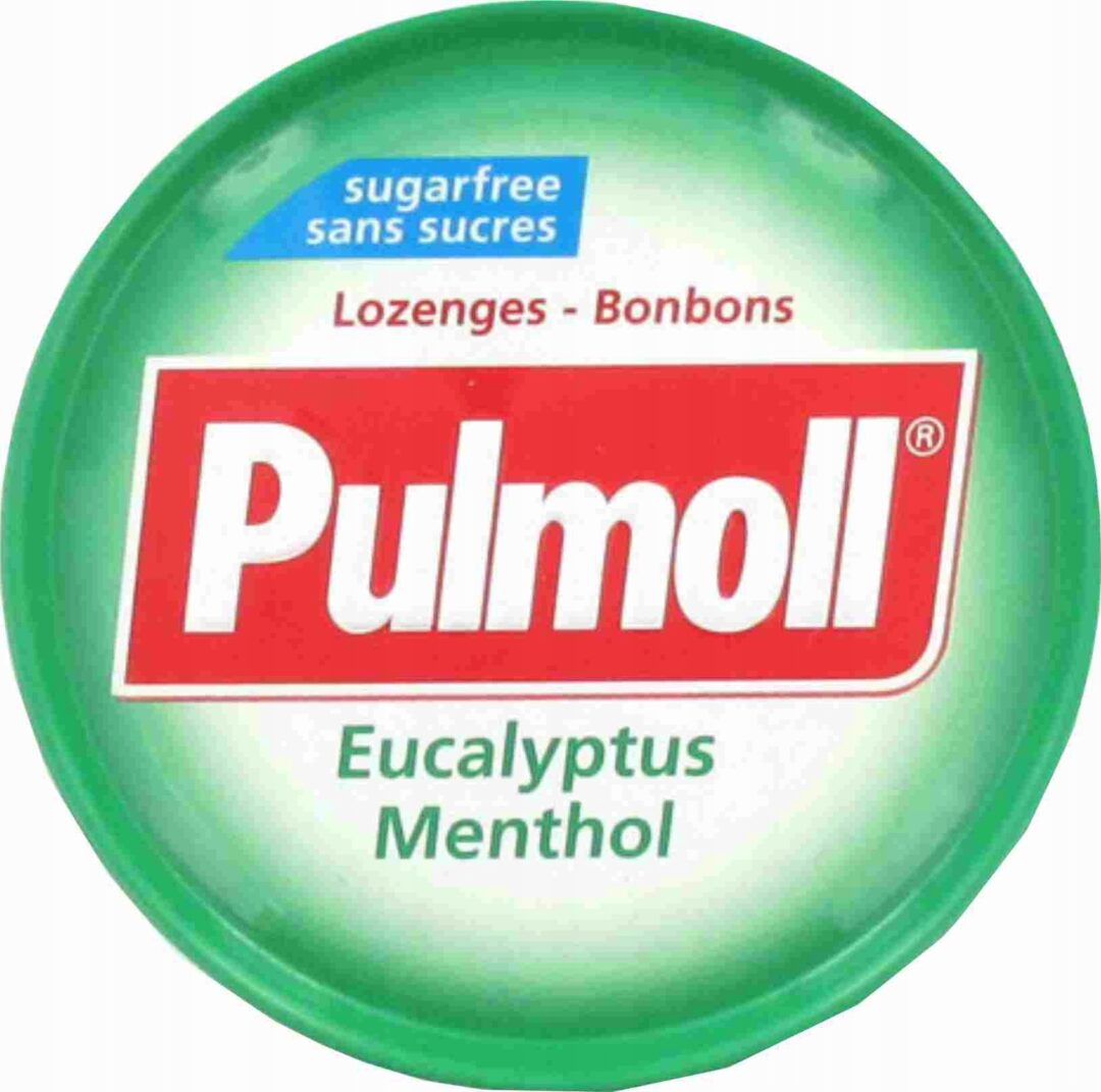 Pulmoll Eucalyptus Menthol Sugar Free 45g