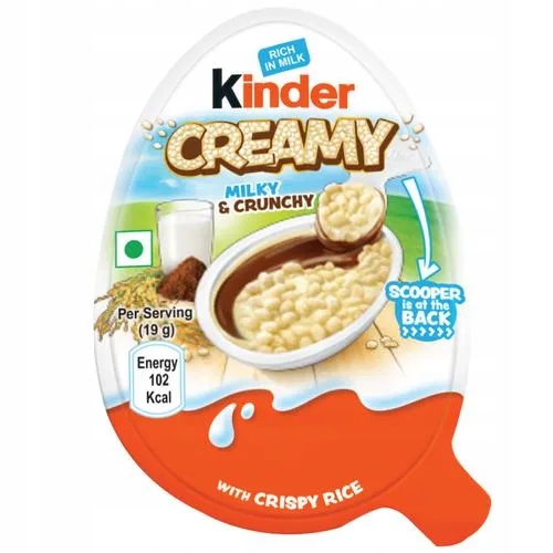 Kinder Creamy Milky & Crunchy 19g