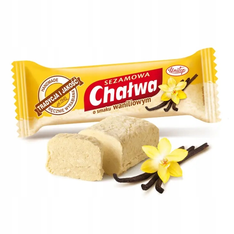 Unitop Chałwa Sezamowa Waniliowa 50g