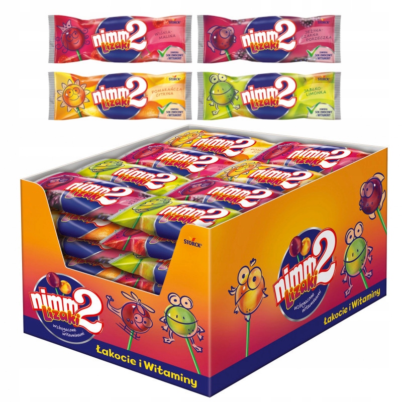 Nimm2 Lizaki 10g x 40 szt