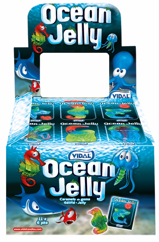 Vidal Ocean Jelly 11g x 66 szt