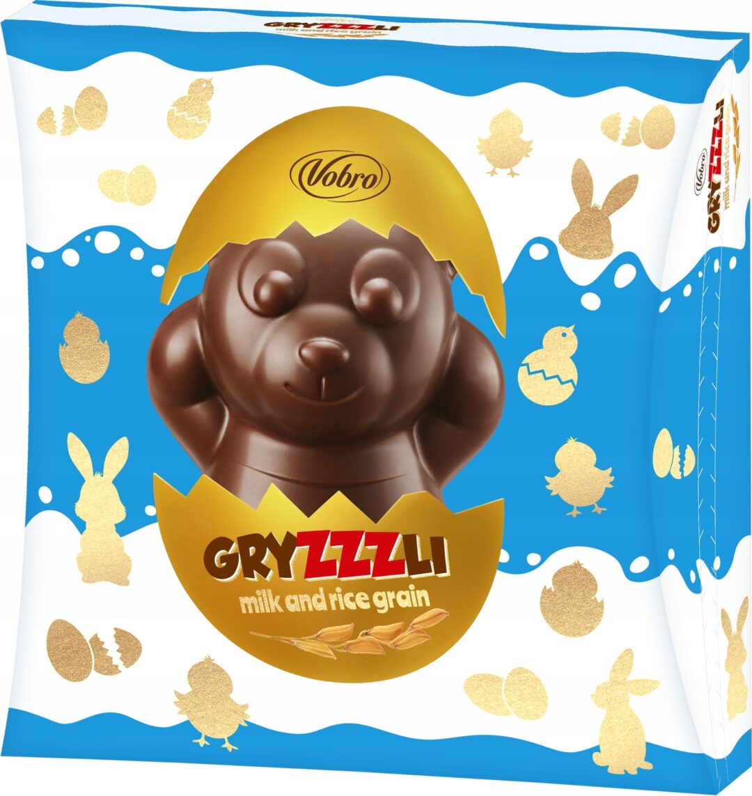 Vobro Gryzzzli Milk and Rice Grain 156g