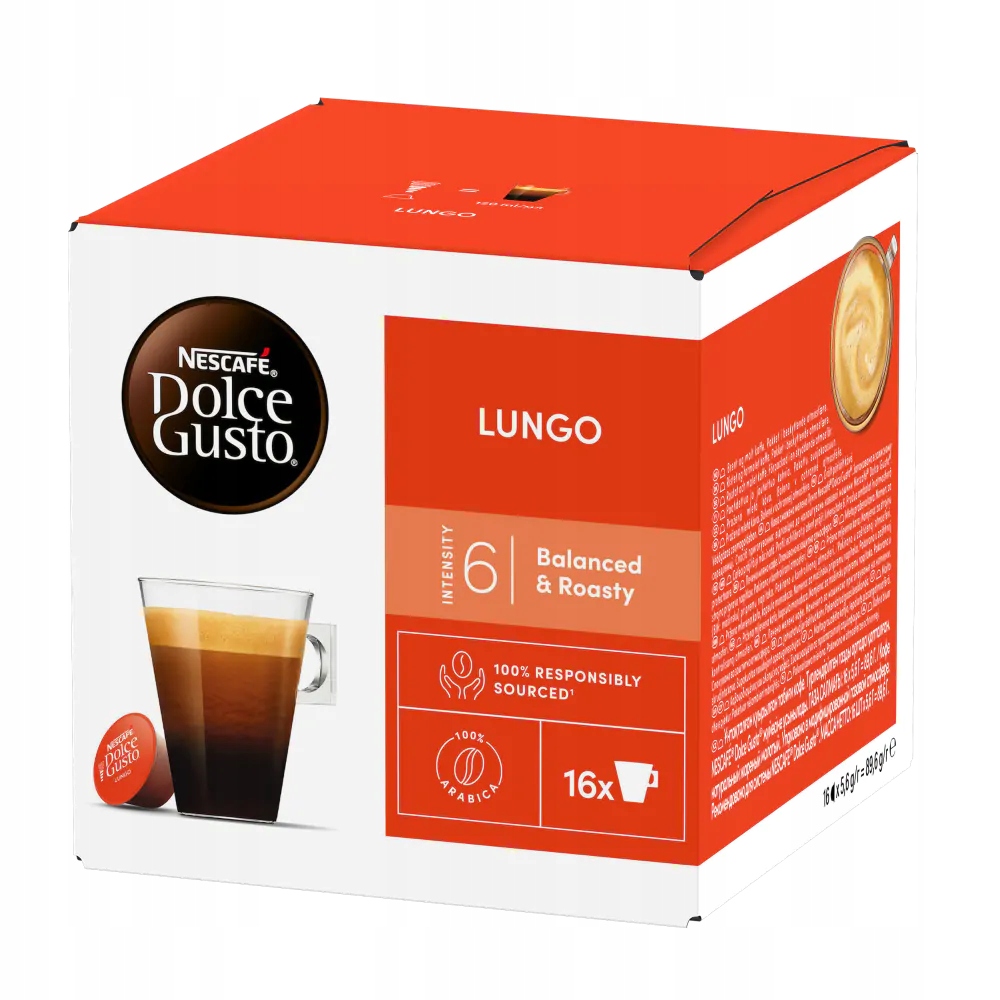Dolce Gusto Lungo 16 Kapsułek