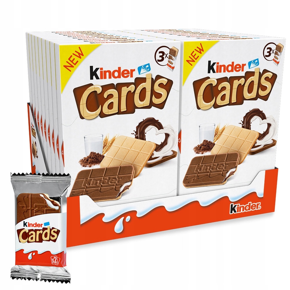 Kinder Cards 67,8g x 18 szt