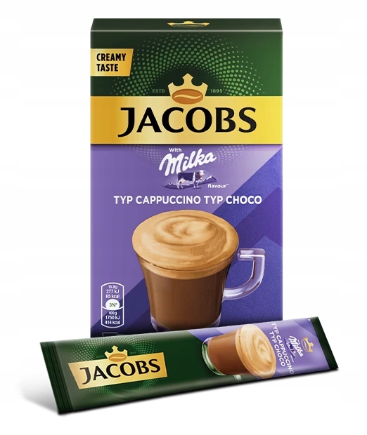 Jacobs Cappuccino Milka Choco 8szt x 15,8g