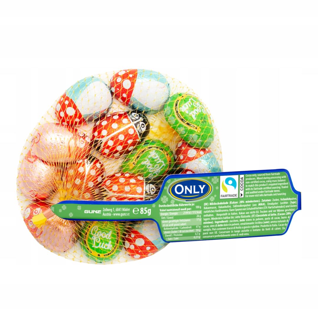 Only Mini Mix Biedronki Świnki Grzybki Czekoladowe 85g