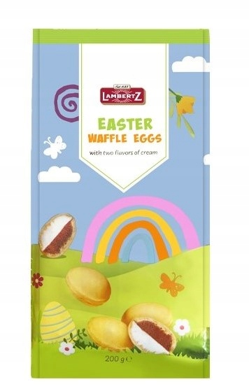Lambertz Easter Waffle Eggs 200g